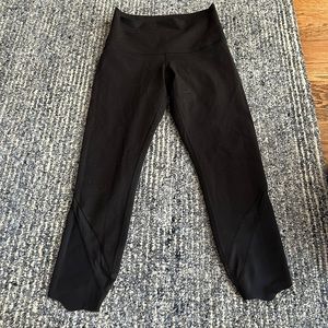 Lululemon cropped mesh leggings
